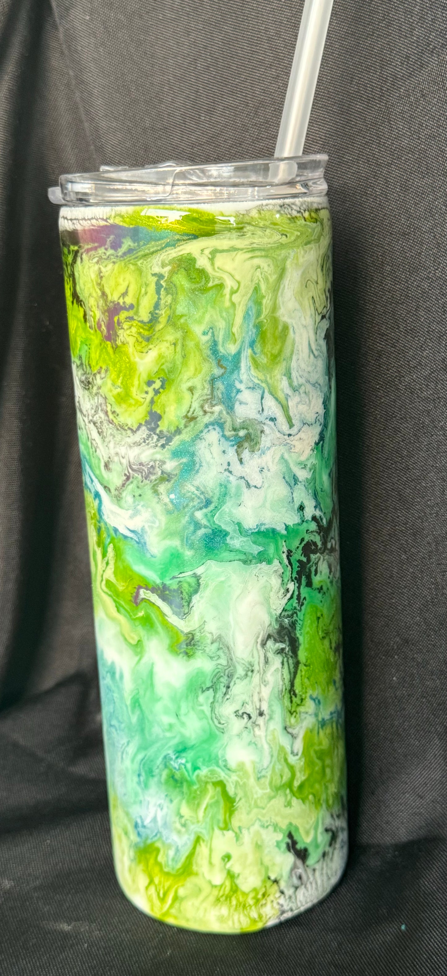 #0028 20oz Ink Swirl Tumbler