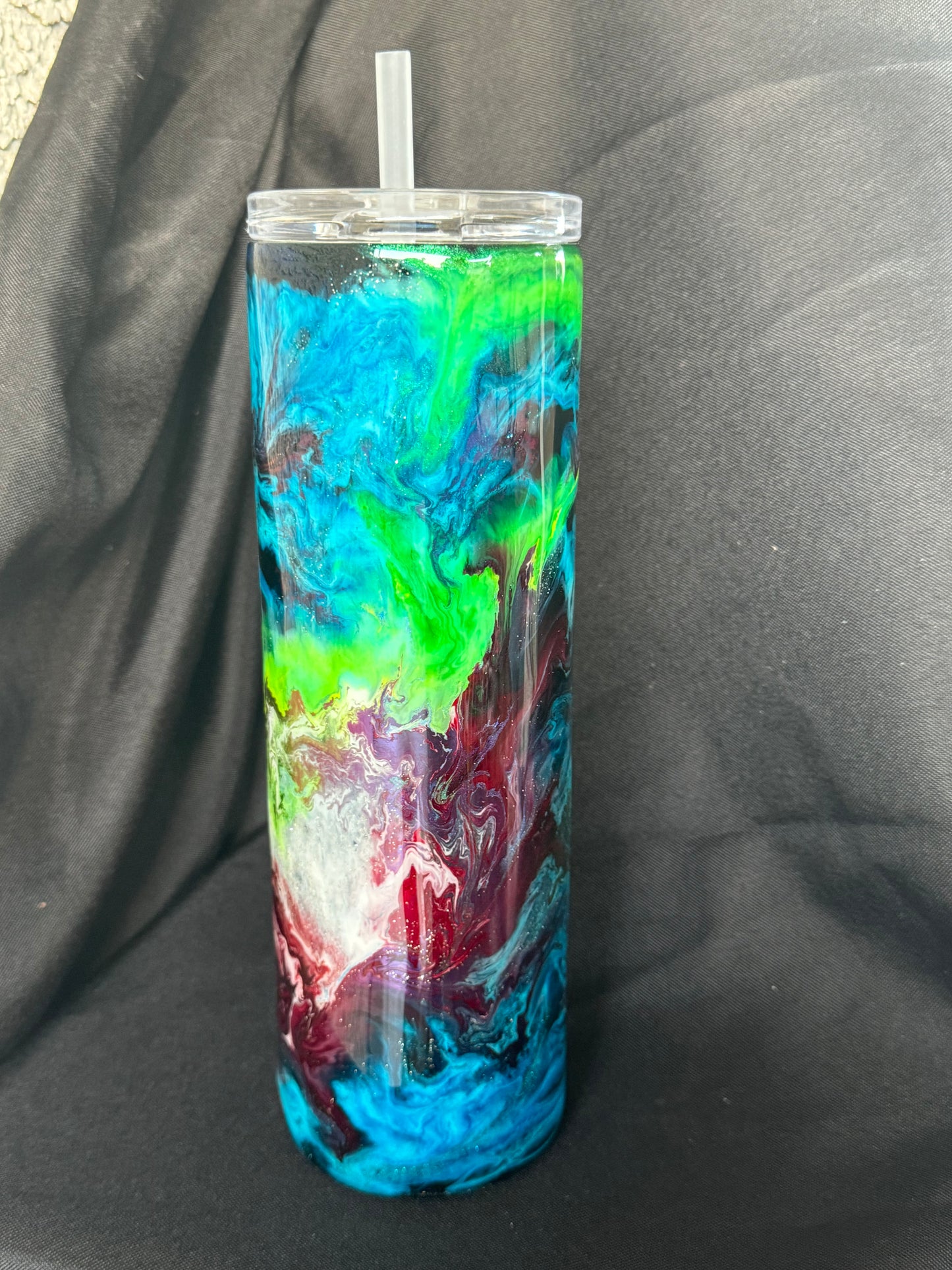 #0048 Ink Swirl Tumbler