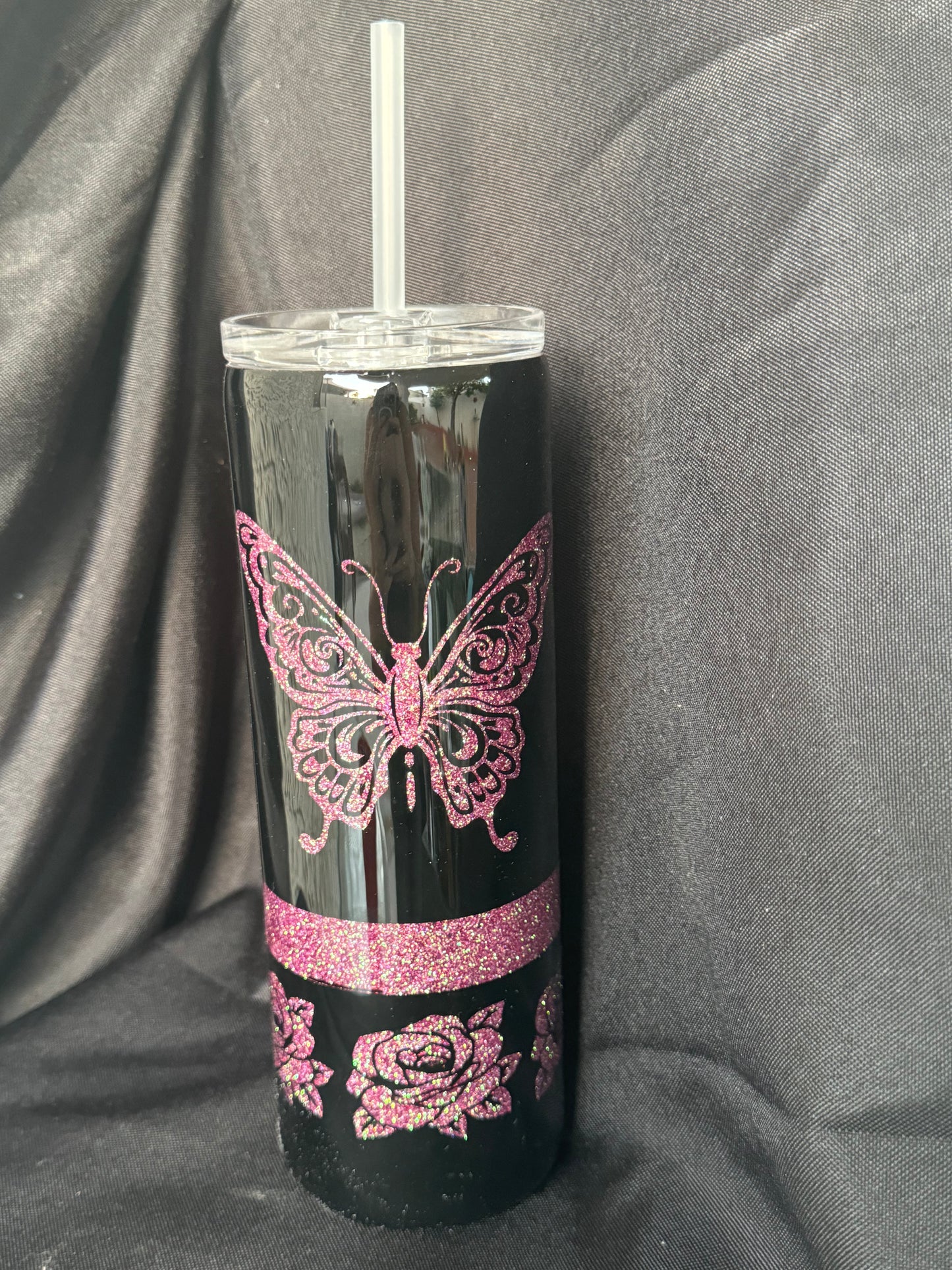 #0089 Butterfly Tumbler